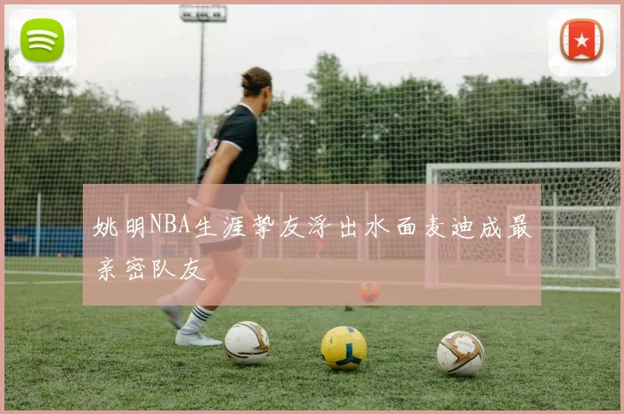 姚明NBA生涯挚友浮出水面麦迪成最亲密队友